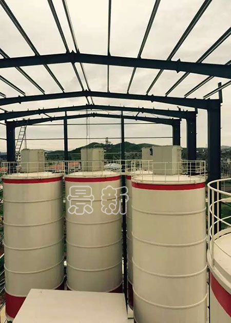 三一重工倉(cāng)頂除塵器安裝調(diào)試合格